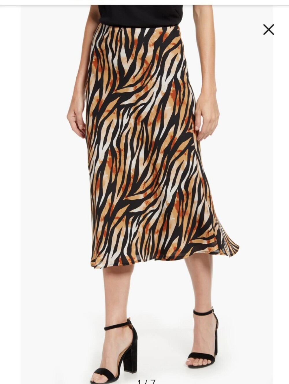 Gibson x Hot Summer Nights Roselyn Pleated Maxi Skirt Women's Size XL